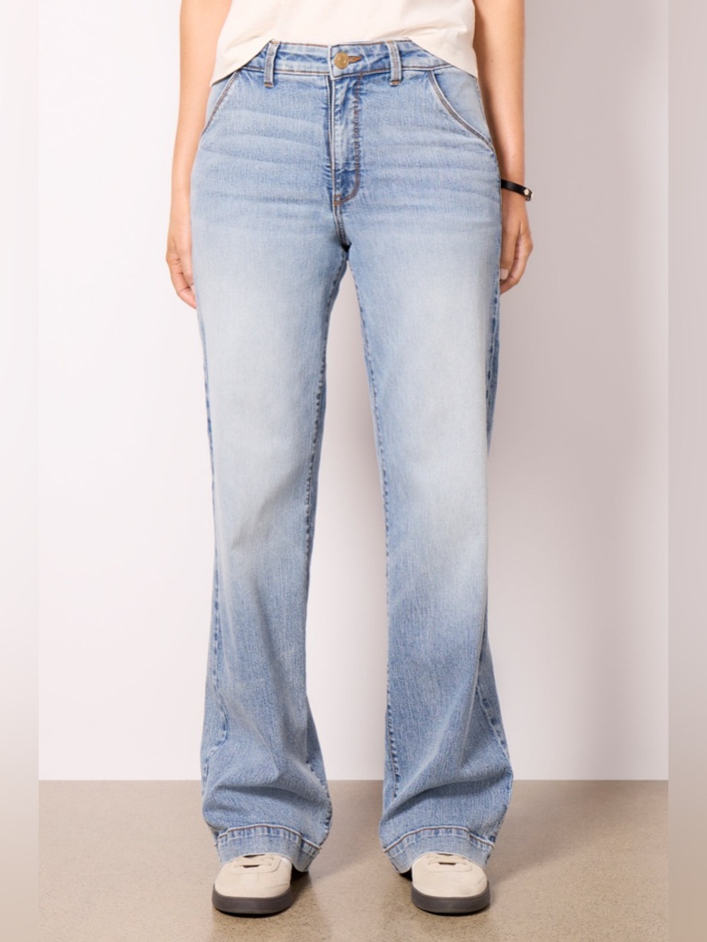 Kut from the Kloth Jodi Fab Ab High Rise Wide Leg – 12 – Vital – Excellent